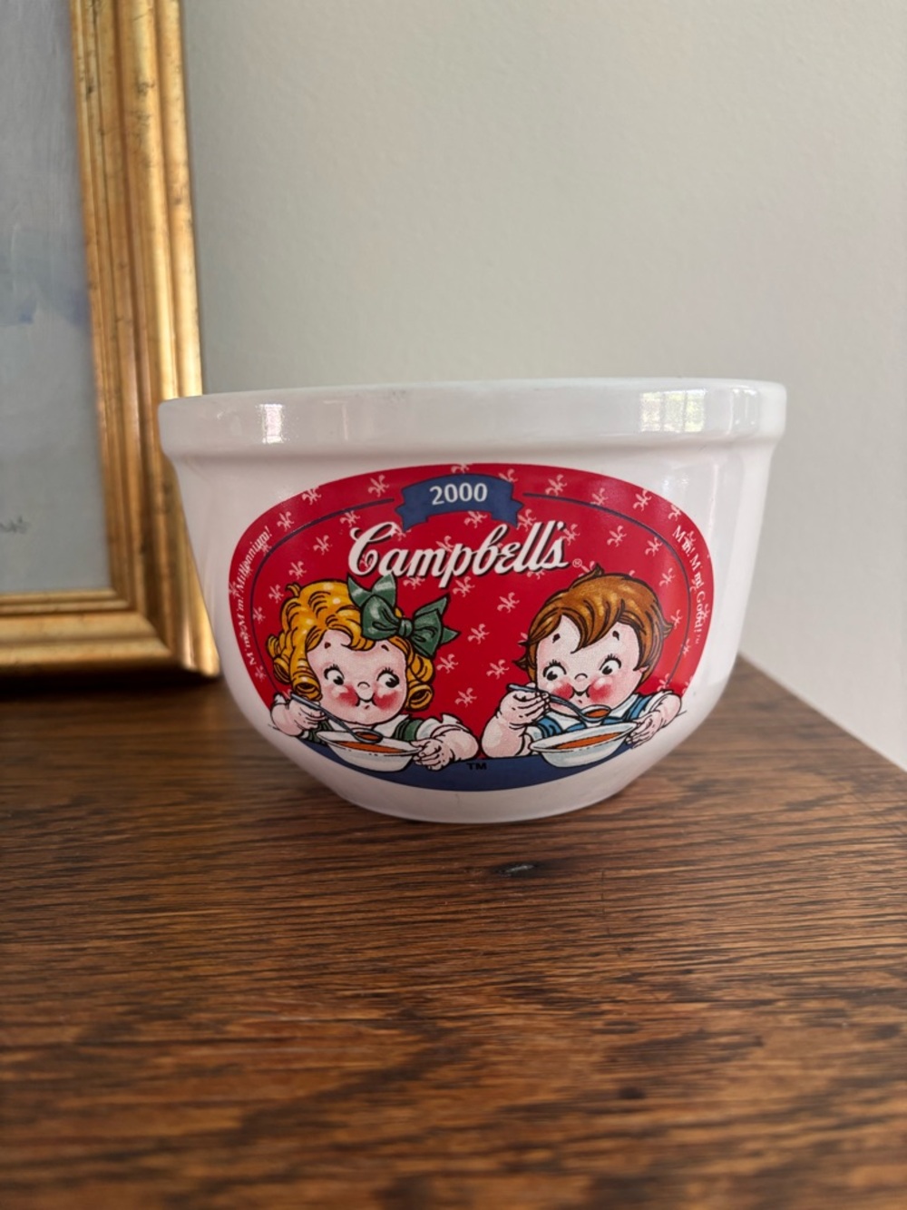 Vintage soup bowl